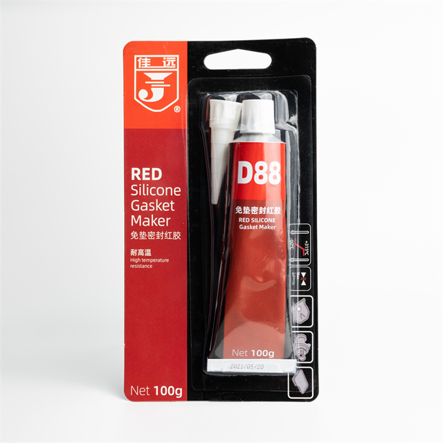 JY D88 高温红色 RTV 硅胶垫片机